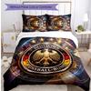 Germany Football Printed Bedding 3 Piece Set Cozy Breathable Bed Cover Set As Housewarming Holiday Gift