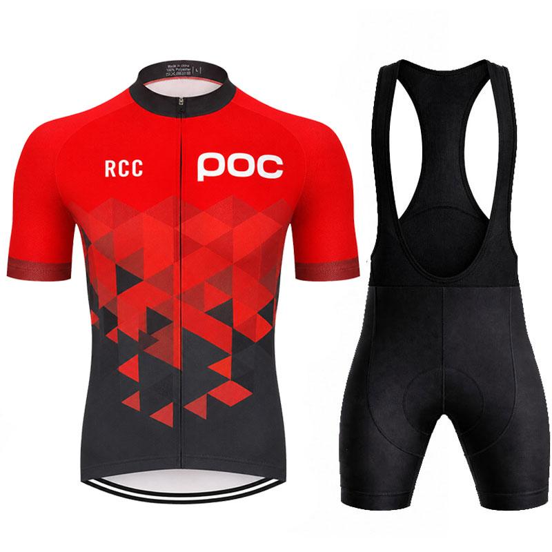 Koszulki Rowerowe Letnie Ubrania Rowerowe Męskie Odzież na Rower Szosowy Ubrania Wyścigowe Oddychający Zestaw Koszulek Rowerowych Ropa Ciclismo Maillot