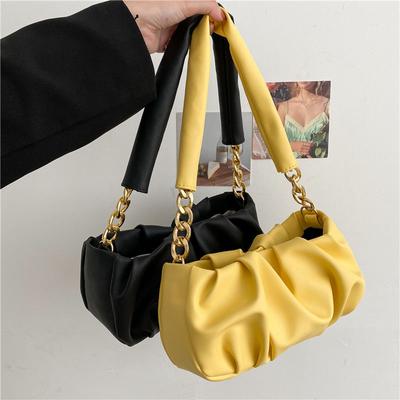 Advanced Style Bag Fashionable and Versatile Pleated Cloud Bag Crossbody Bag Broadband Single Shoulder Armpit Bag Women's Bag
