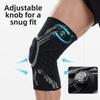 Spring Support Sports Knee Brace With Compression Knob Patella Protector  For Sports Running