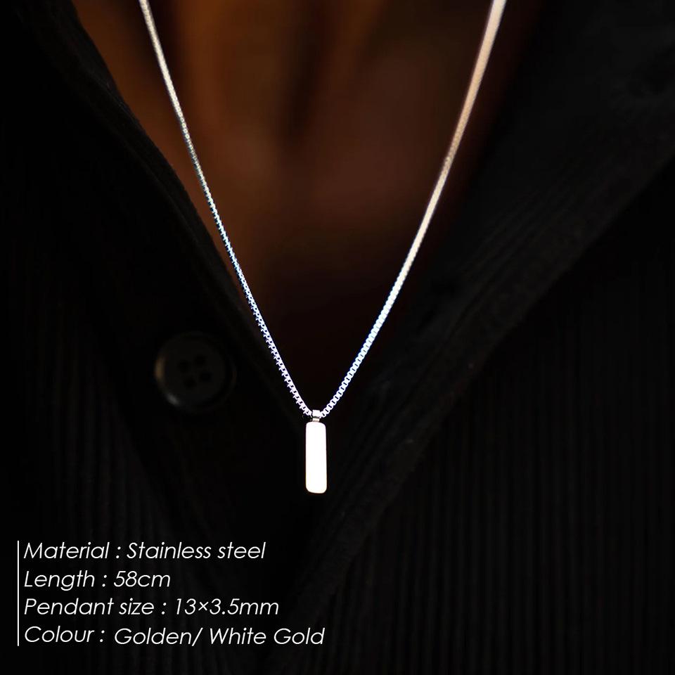 European & American Stylish Korean Stainless Steel Clavicle Necklace for Women - Luxury Titanium Steel Chain Jewelry