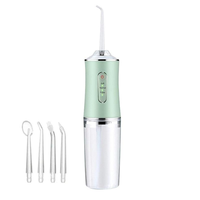 Electric Water Flosser, Intelligent Chip For Precise Pressure Control, 360 Degree Rotatable Nozzle, Oral Irrigator For Deep Teeth And Gum Cleaning