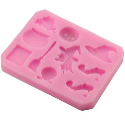 Party Cake Decor Sugar Silicone Mold Kitchen Baking Tools Hat Pumpkin Pastry Baking Kitchen Bakeware Accessories Supplies