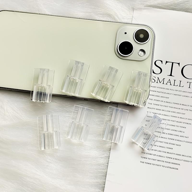 5Pcs Soft Silicone Charger Cable Winder Fast Charging Cable Protector Sleeve For Phone Data Cord Clear Case Clip