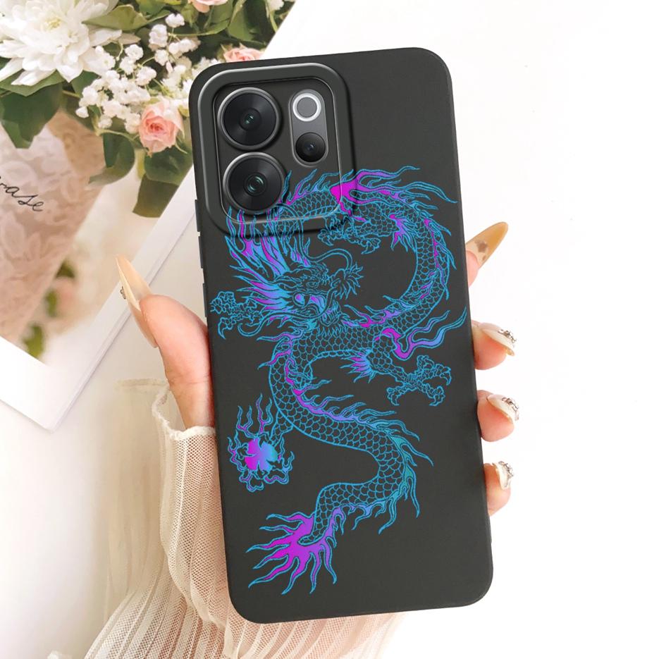 For Vivo V70 5G Case V2538 Luxury Art Painted Cover Soft Silicone Case For Vivo V70 Elite V2548 V 70 VivoV70 FE V70FE V2550 Bags