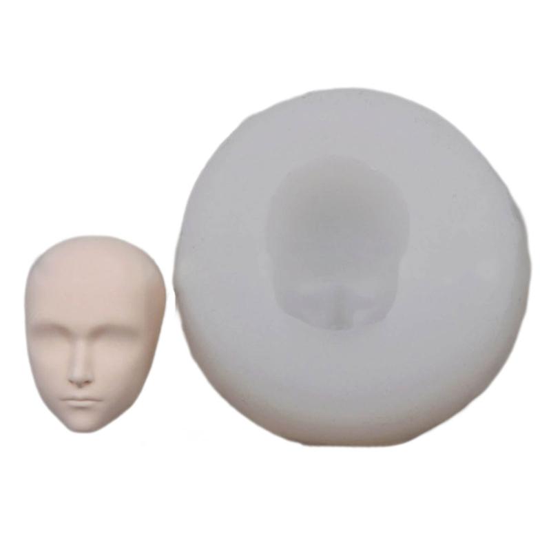 

Baby Face Clay Mould Face Mould Epoxy Resin Mould for Chocolate Candy Fondant Cake Decorations