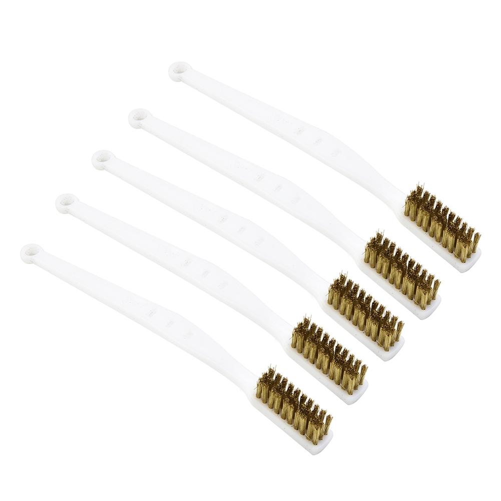 10pcs Wire Brush Brass Brushes Cleaning Brush Industrial