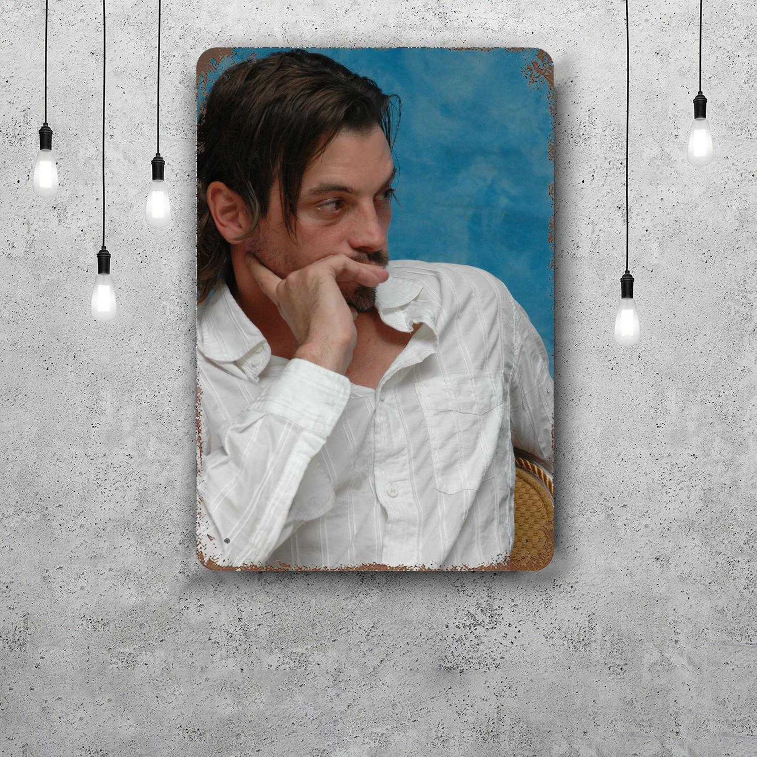 

skeet ulrich Vintage Tin Sign Home Decor Wall Decor Art Wall Mural Room Decoration Decor Retro Metal Sign Plate Bar Posters 20x30cm（7.8x11.8inch）