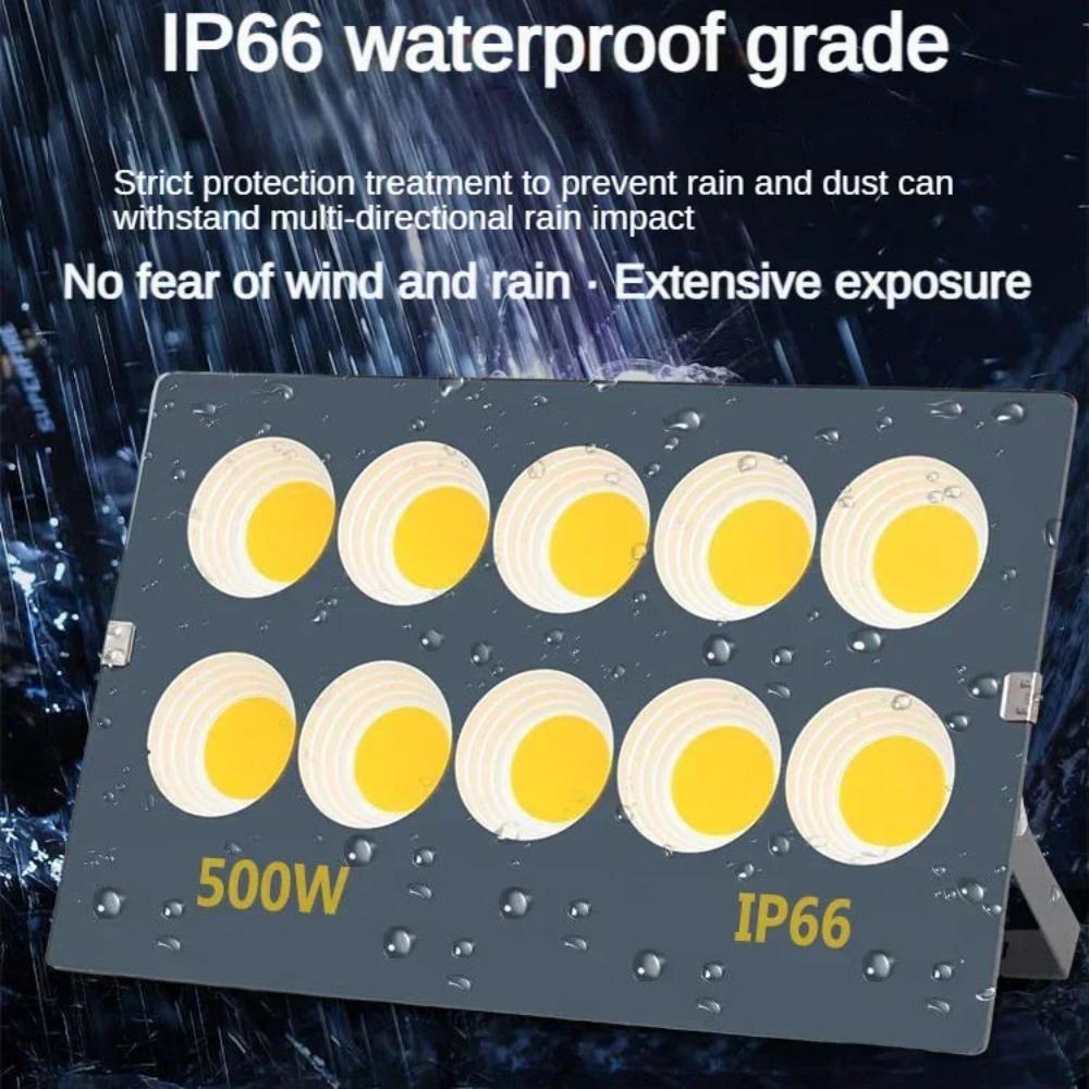 LED Outdoor Floodlight AC220V Spotlight IP66 Waterproof Lamp 50W 100W 200W 300W  500W 600W Led Flood Light Garden Street Lamp