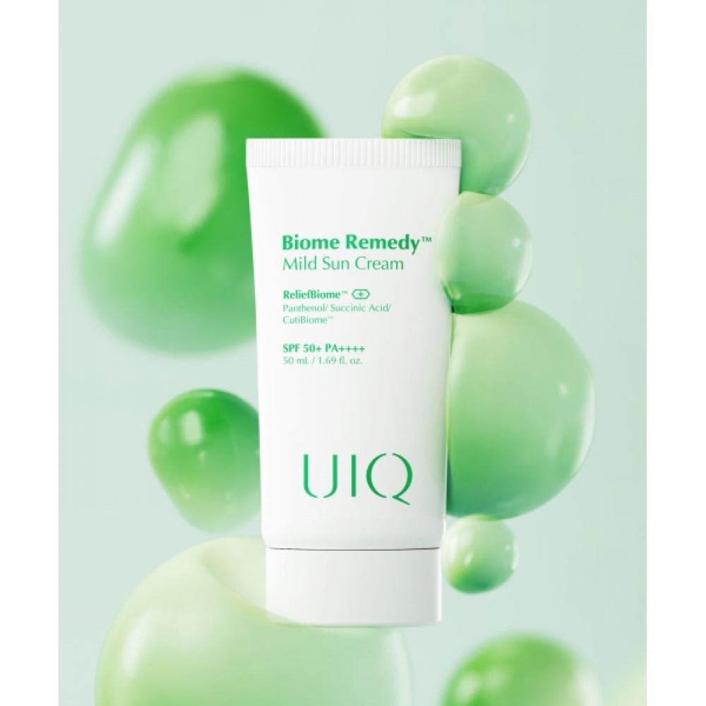 Uiq [2 Peças] Biome Remedy Creme Solar Suave Conjunto Duplo Especial 50ml + 50ml