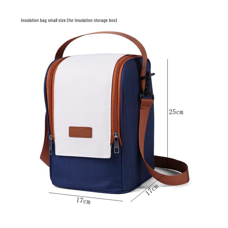 Bento Lunch Box Isolato in Acciaio Inossidabile 316L - Adatto al Microonde e Portatile per Lavoratori d'Ufficio e Studenti