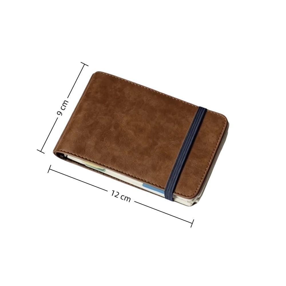 Quaderno a fogli mobili con 3 fori Mini Quaderno di Cancelleria Tascabile Quaderno per Diario a Mano