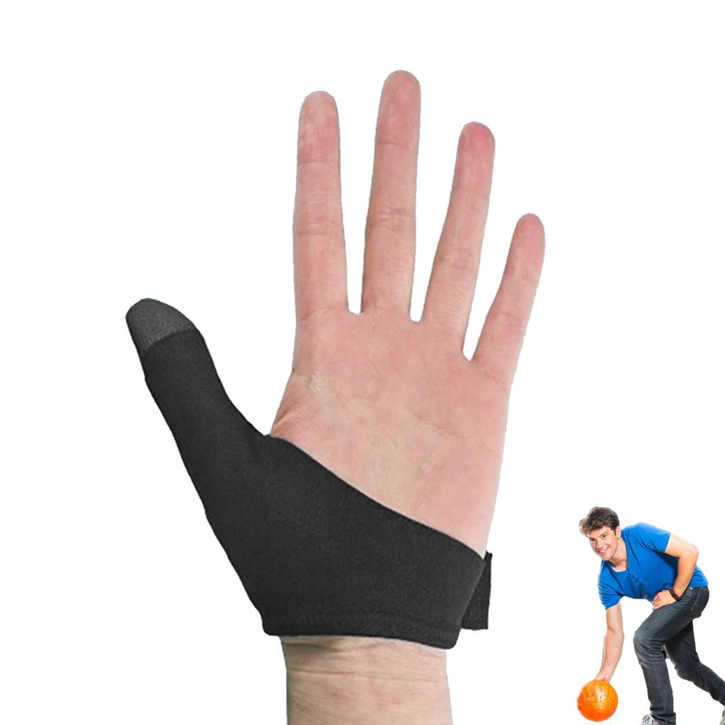 Bowling Finger Grip Protector Universal Adult Comfortable Wear Resistant Thumb Cover Replacement Saver for Bowling Accessories