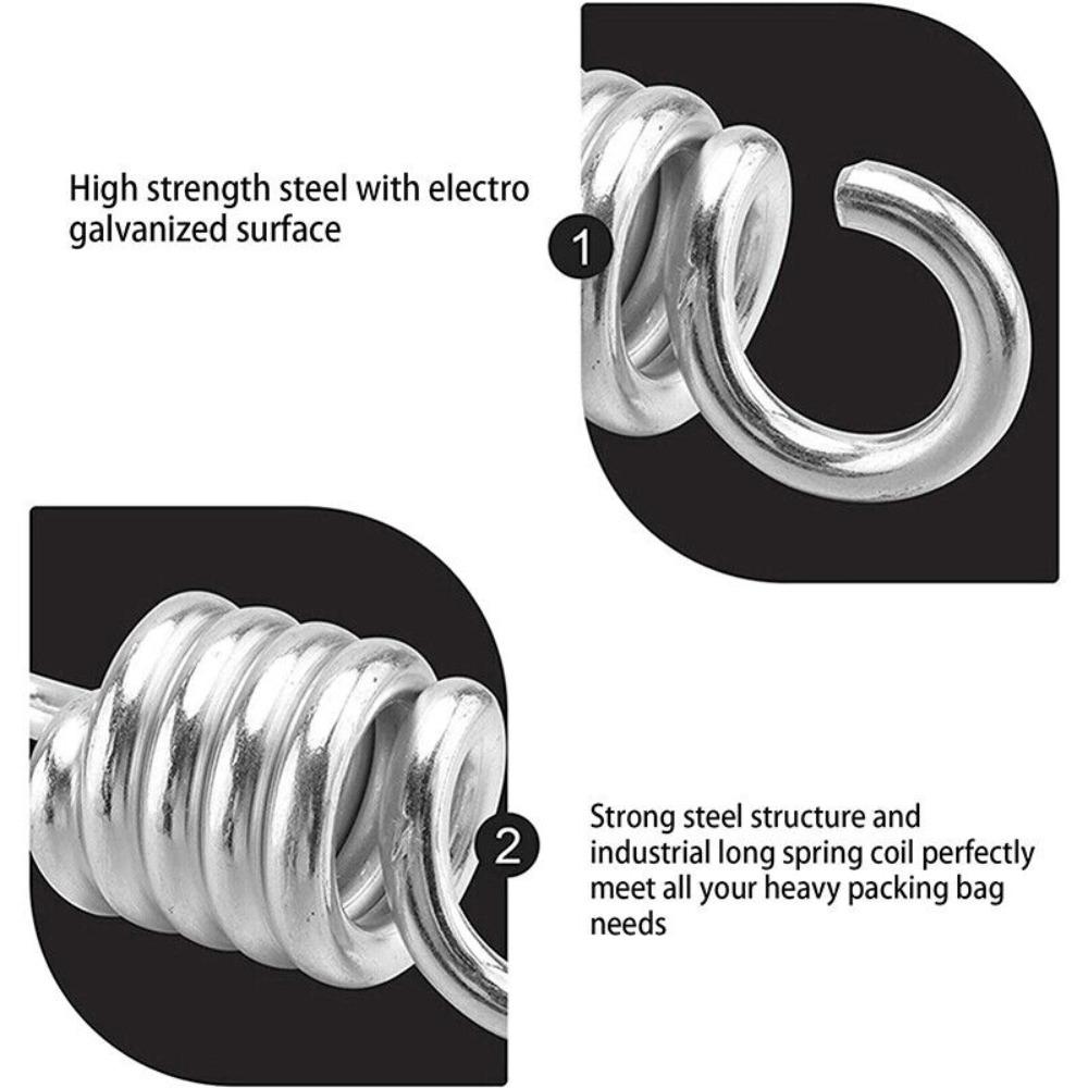 Wiszące Krzesło Jajko Huśtawka Ogrodowa Sprężyny Wielofunkcyjne Sprężyny Wysokiej Jakości Mocny Hak Sprężynowy
