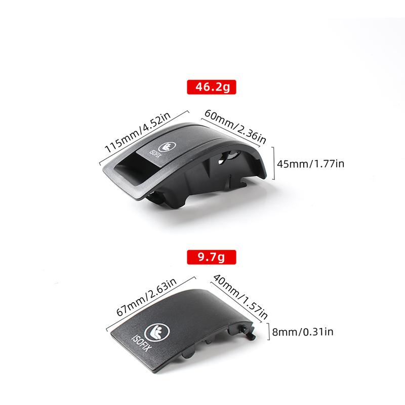Car Rear Child Seat Anchor Safety ISOFIX Cover Restraint Accessories For BMW 3 Series G20 G21 G28 G80 -2024 Interior Parts