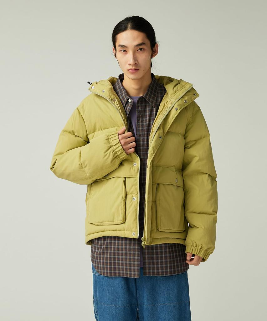 Snow Peak Everyday Down Jacket Light Size Down and JK-25AU001, Green, M, Outerwear, Filled, Men's Women's