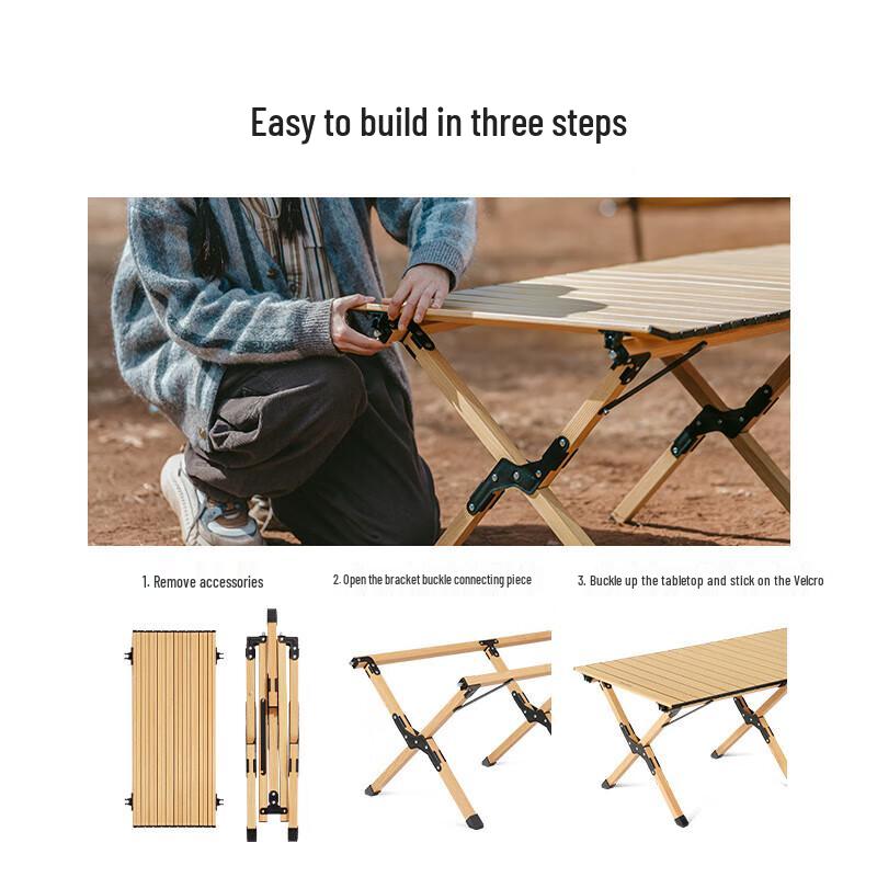 Naturehike Fangyun SE Aluminum Roll-Up Camping Table