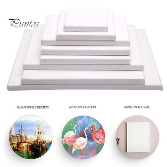 Portable Blank Rectangle Canvas Painting Frame for Home