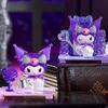 Kuromi Dreamy Rose Garden Blind Box Figur - Niedliche Schreibtisch-Ornament-Puppe Geschenk