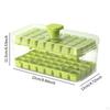 Press Type Ice Cube Maker Portable Mould for Cocktails Juice Drinks 32 Grids