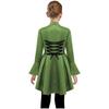 Girls Medieval Renaissance Costume Long Sleeves Lace Flounce Jacket Victorian Tailcoat Pirate Gothic Steampunk Outfit
