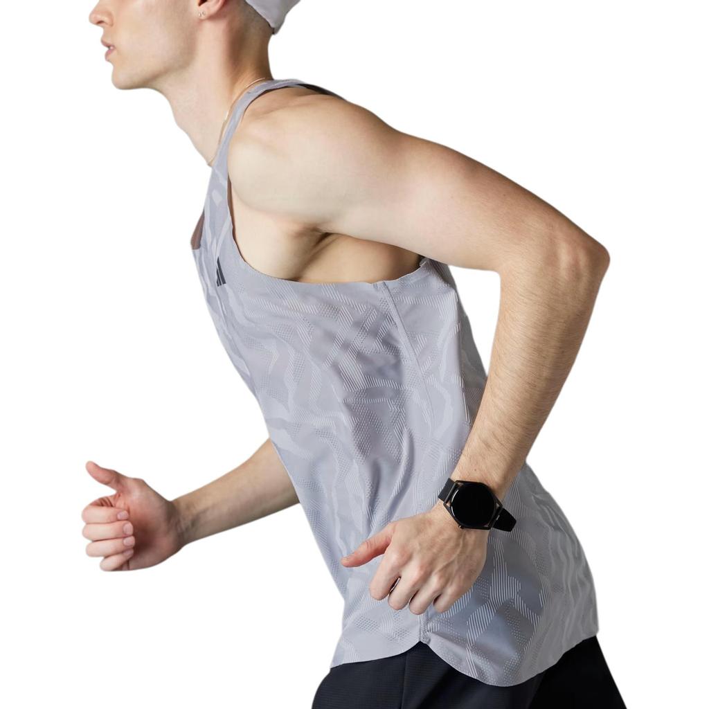 adidas Free Shipping With AdiClub Ultimate Engineered Running Singlet Men's IY0723