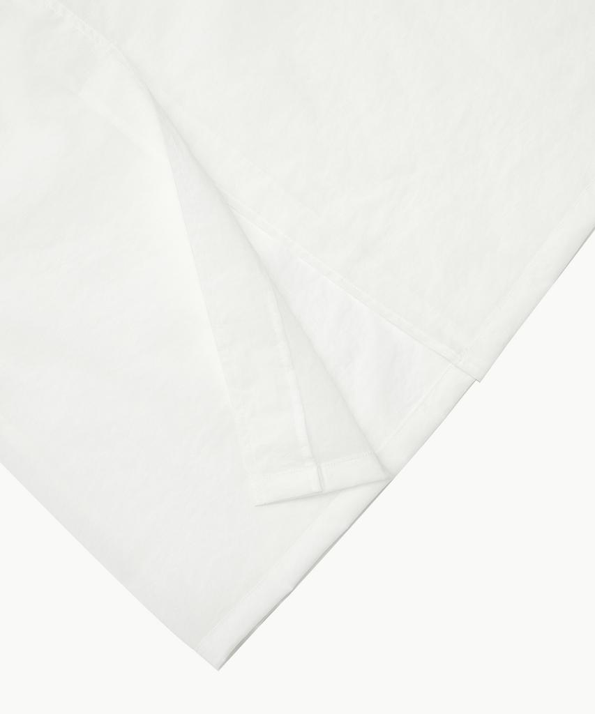 Amomento Sheer Long Skirt_White
