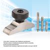 Stable Clamping Depth Dial Indicator Base Threaded Knob Depth Gauge Holder  For Replacement