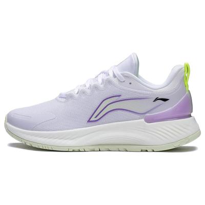 Li Ning Element Comfortable Shock Absorption Non-Slip Wear-Resistant Rebound Low-Top Running Shoes Women Running Shoes Purple ARHS008-11