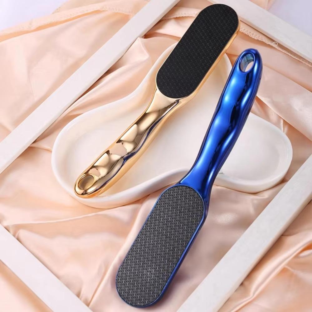 Manual Foot File Long-handle Feet Calluses Scrubber Portable Heels Dead Skin Remover  Foot Care