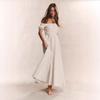 Sommer Neues Elegantes Schlankes Spitzen-A-Linien-Kleid Für Damen Mode Grenzüberschreitend