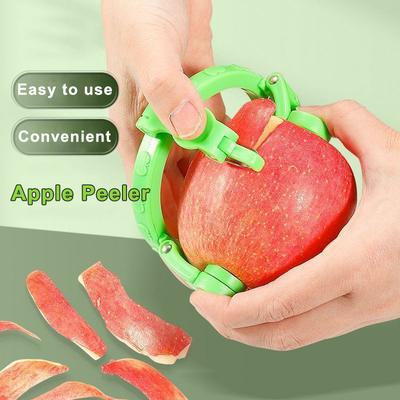 Obst- & Gemüsewerkzeuge Handheld Rotierender Schäler für Apfel Birne Küchenhelfer Obst-Spiralschneider Schäler Maschine Geschenkideen