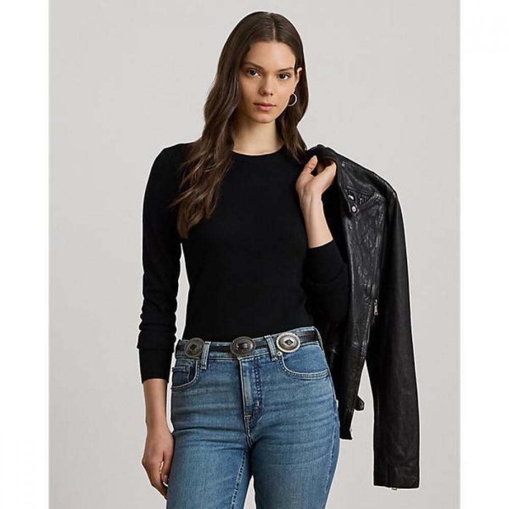 

Lauren Cotton Blend Sweater Wmlrswes6820829001 M