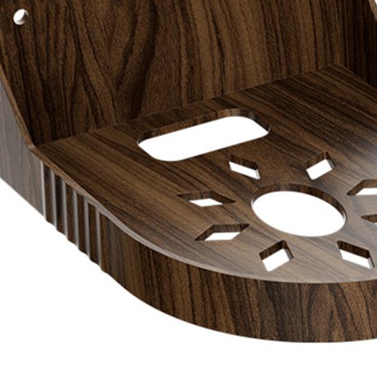 Security Camera Wall Mount Adhesive Baby Monitor Wall Floating Shelf Bedroom Kitchen Living Room Indoor Camera Router Storage Bracket Stand