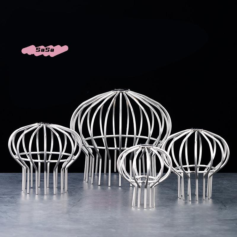 S-1Pc Strainer Garden Landscaping Floor Drain Gutter Guard 304 Stainless Steel Mesh Cover Stops Leaves Seeds Debris Gutter