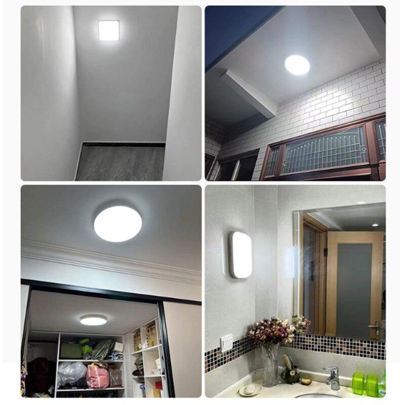 Damp Proof Lamp Outdoor Wall Light Balcony Staircase Corridor Aisle Simply Led Ceiling Bathroom Waterproof Lighting