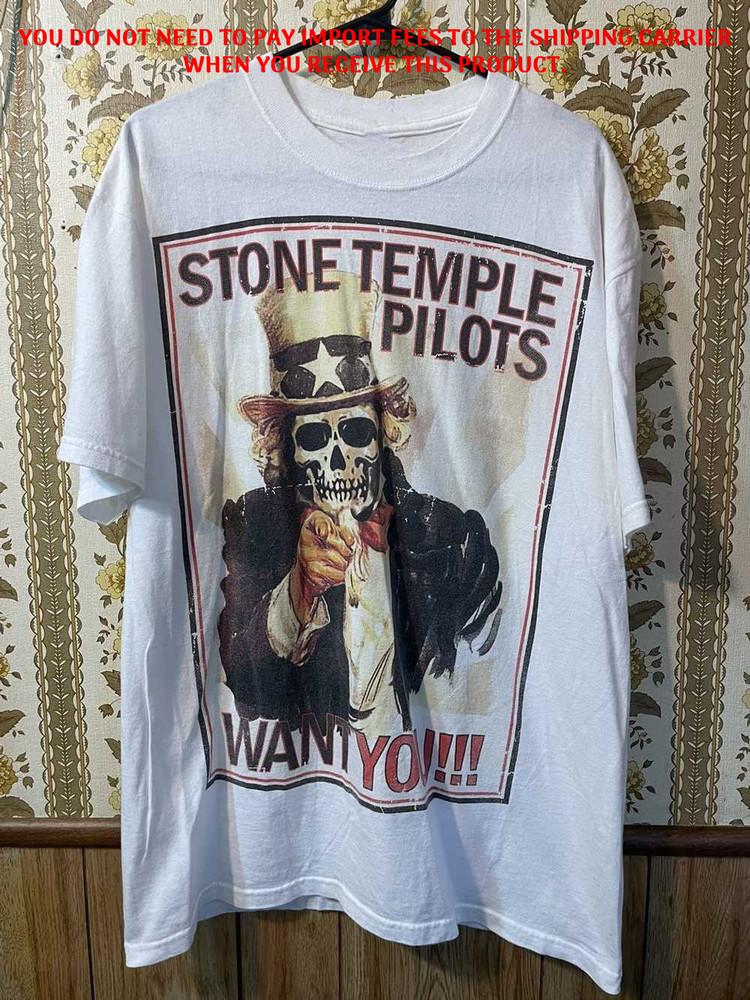 2000’s Stone Temple Pilots We Want You Anvil T-shirt All Size SG16  Unisex T-Shirt XL