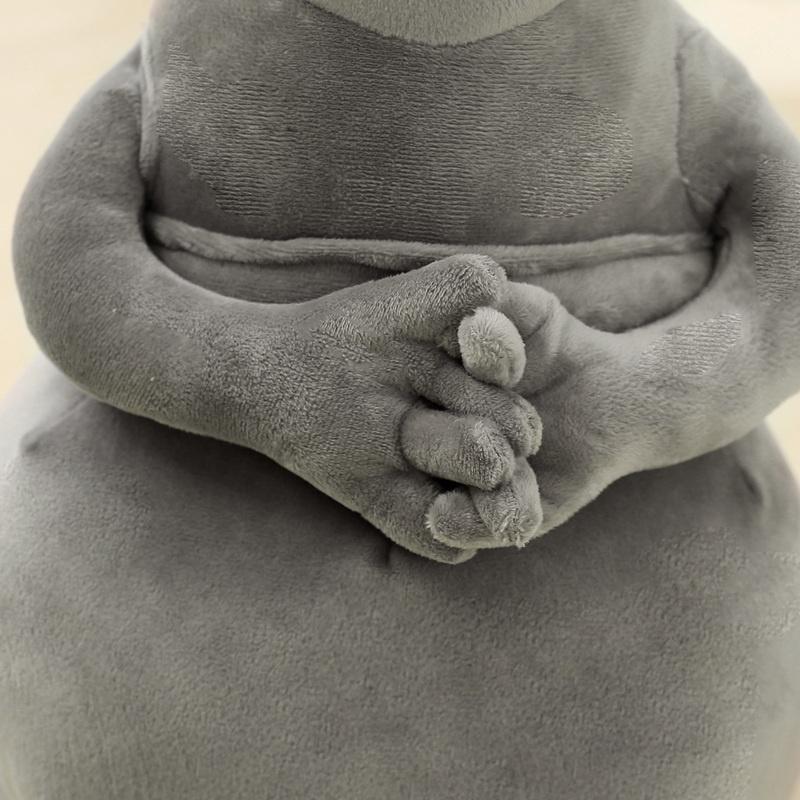 Funny Ugly Alien Plush Toy Soft Plush Pillows Doll Creative Monster Zhduns Statue Dolls Christmas Gift for Children