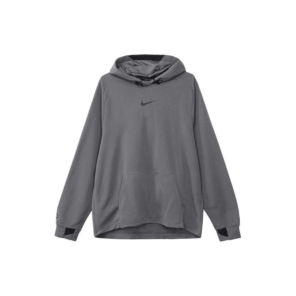 Nike Pro Knit Training Hoodie With Breathable Design Men Tops Gray DM5890-068