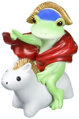 Figurine Daikai Copeau Napoleon Taro Grenouille, Décoration d'Intérieur Mignonne, 4,4 x 3,4 x 5 cm, 73321