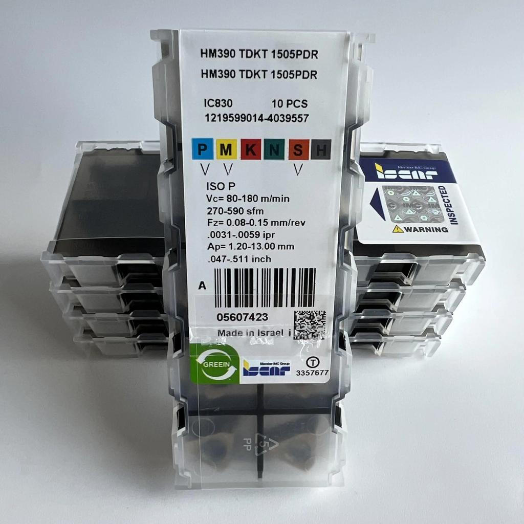 HM390TDKT1505PDR IC830 Industrial indexable carbide inserts 10 Pcs