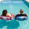 Strapazierfähige aufblasbare Pool-Schwimmstühle & Wasser-Nudeln Aufblasbare Schwimm-Liege für Erwachsene See Strand Hinterhof Poolparty Entspannung