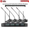 HuiDu U-06 Professional True Diversity Wireless Microphone for Conference and Singing