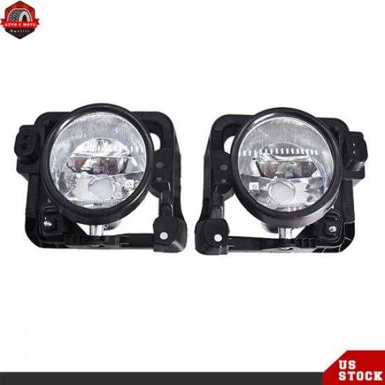 For Acura TSX 2009-2010 Halogen Driving Fog Light Lamps Assembly Left&Right Side