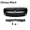ABS Front Motorhaube Lufteinlass Abdeckung Zierleiste Für 07-13 Mini Cooper S R55 R56 R57 R58 Glanzschwarz/Kohlefaser