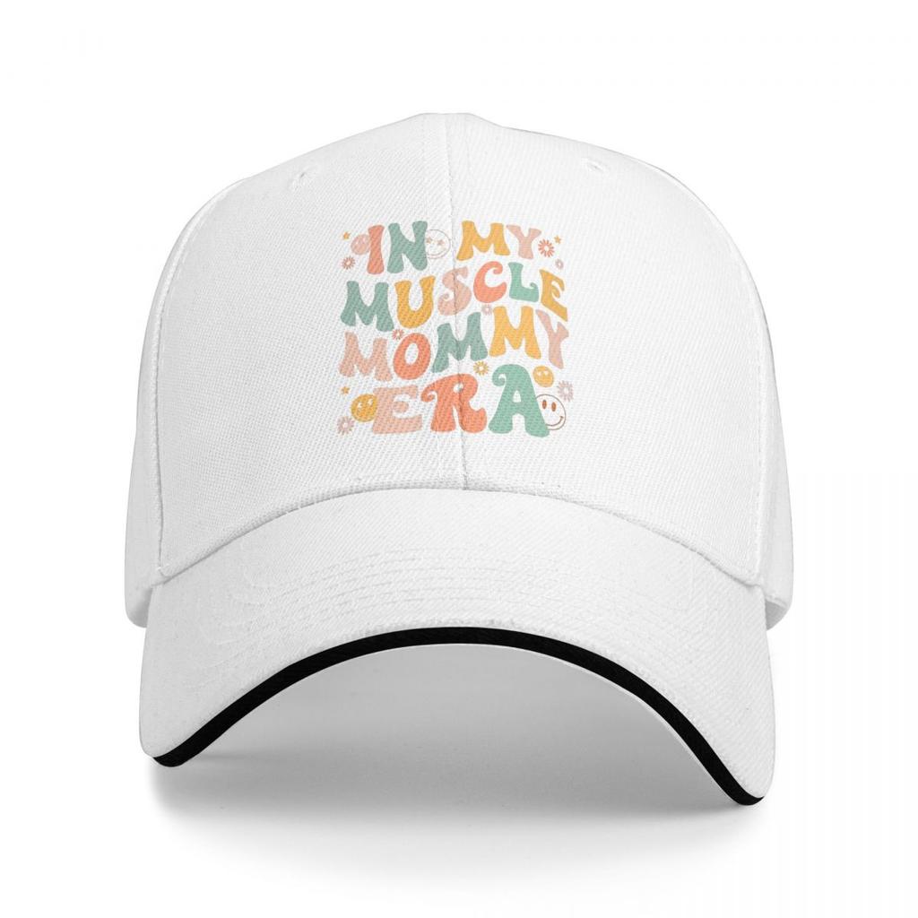 Baseball Caps In My Muscle Mommy Era Gym Fitness Customized Men Women Outdoor Summer Caps