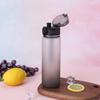 500ml Sportovní láhev na vodu Matná Progresivní barva Kelímek na pitnou vodu s uchem Gradient pro posilovnu Venkovní sporty Kempování