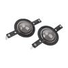 2Pcs 4in Speaker Membrane Silk 25.4mm DCR 5.4 Ohm  Tweeter Diaphragm for Speaker Upgrade Repair