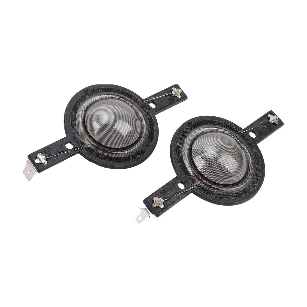 2Pcs 4in Speaker Membrane Silk 25.4mm DCR 5.4 Ohm  Tweeter Diaphragm for Speaker Upgrade Repair