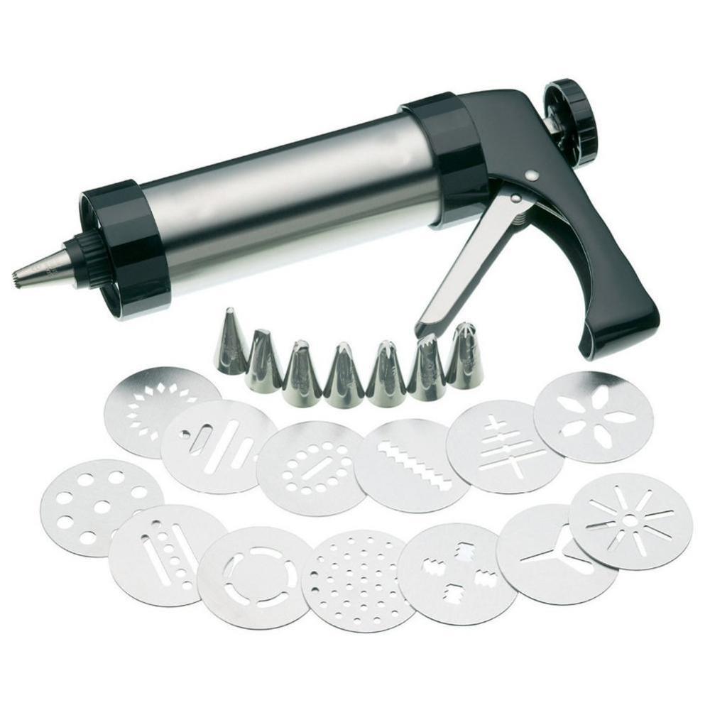 

Кондитерский пистолет для выпечки печенья с насадками 2set